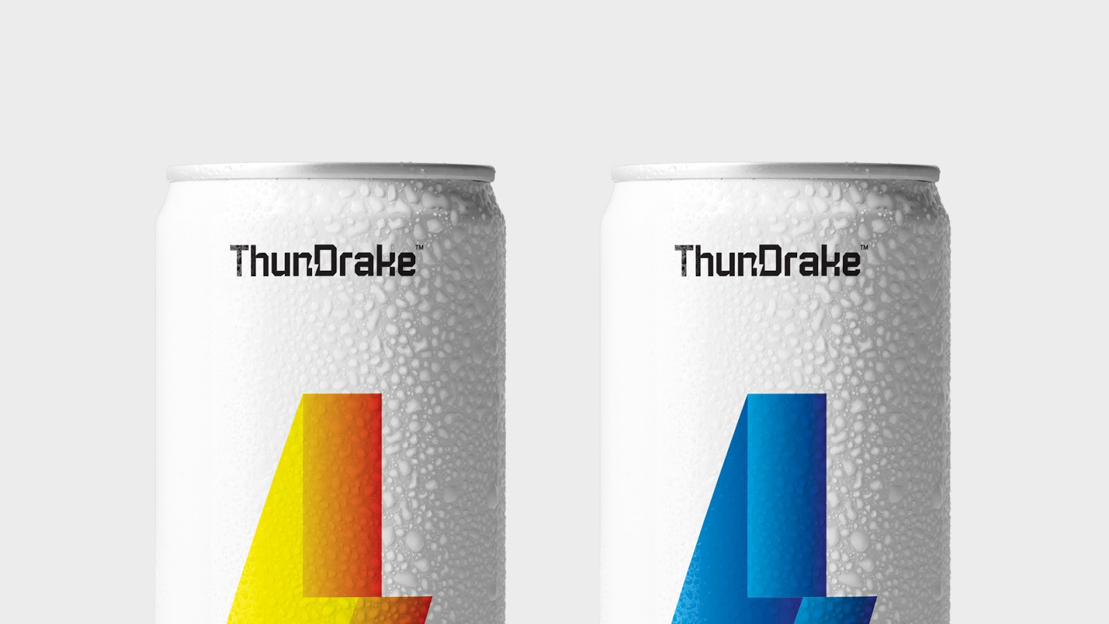 ThunDrake丨能量饮料概念包装设计 简约独特