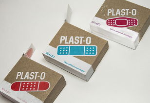 创意创可贴包装设计:小伤口的大关怀